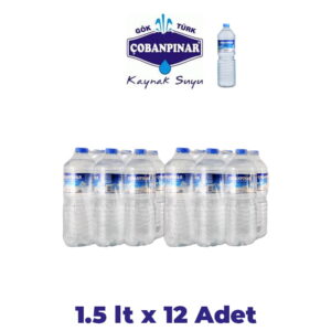 Çobanpınar 1.5 lt pet şişe su