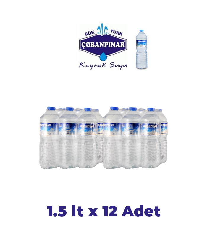 Çobanpınar 1.5 lt pet şişe su