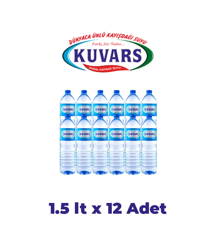 Kuvarssu 1.5 lt Pet Şişe Su